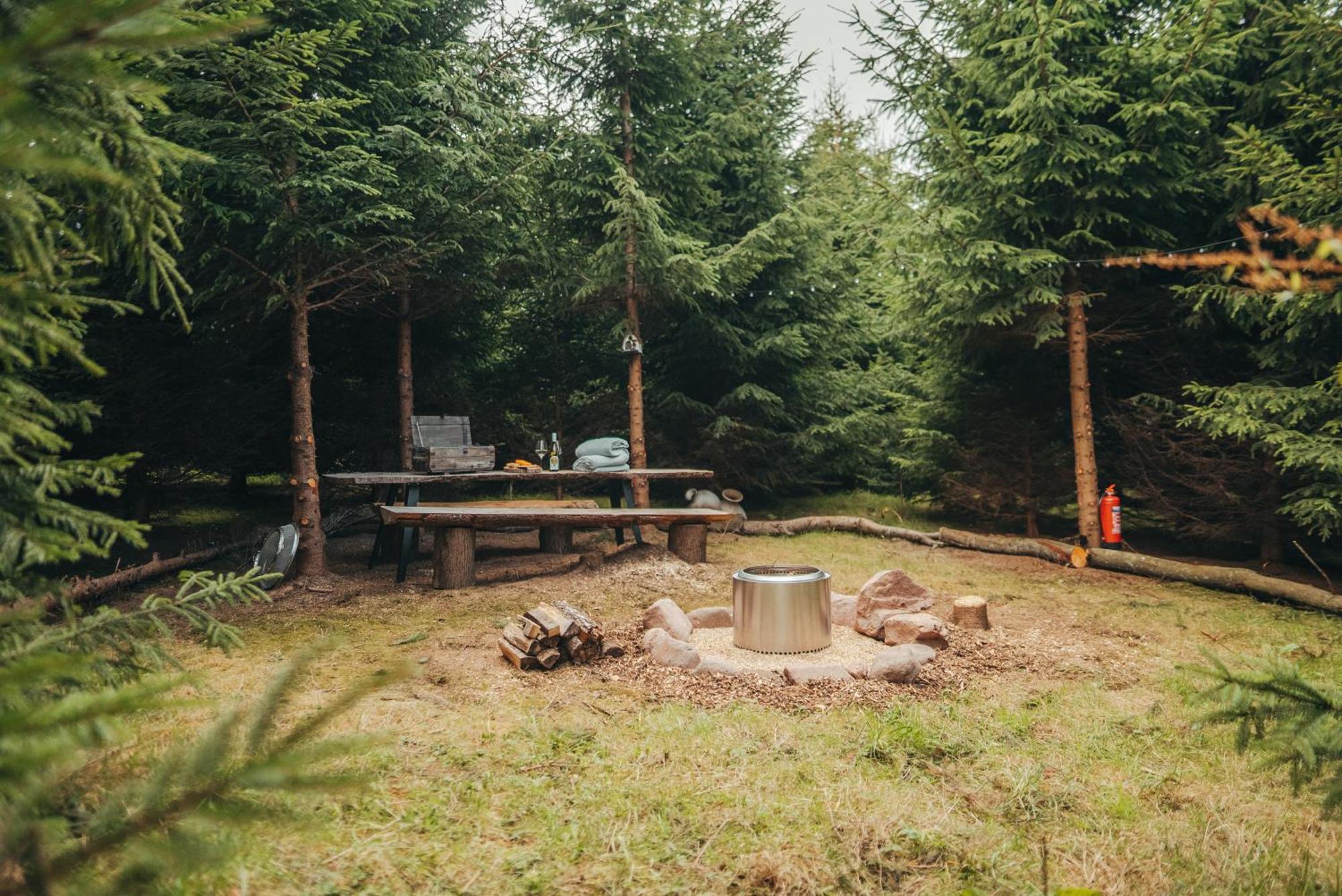 Cosy Forest Lodge Penrhos  Exterior foto